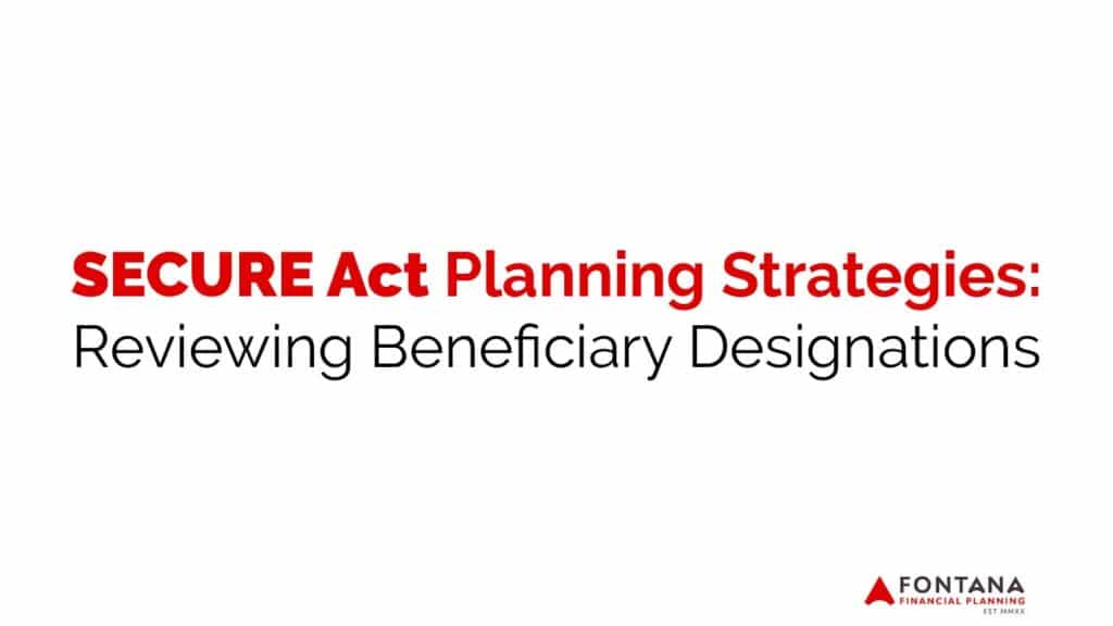 Secure Act Planning Strategies