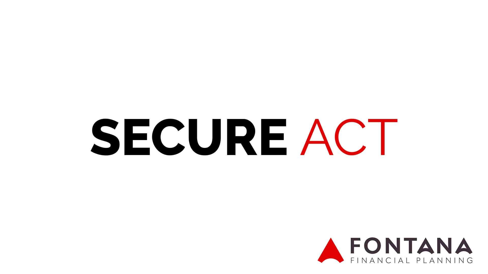 Secure Act