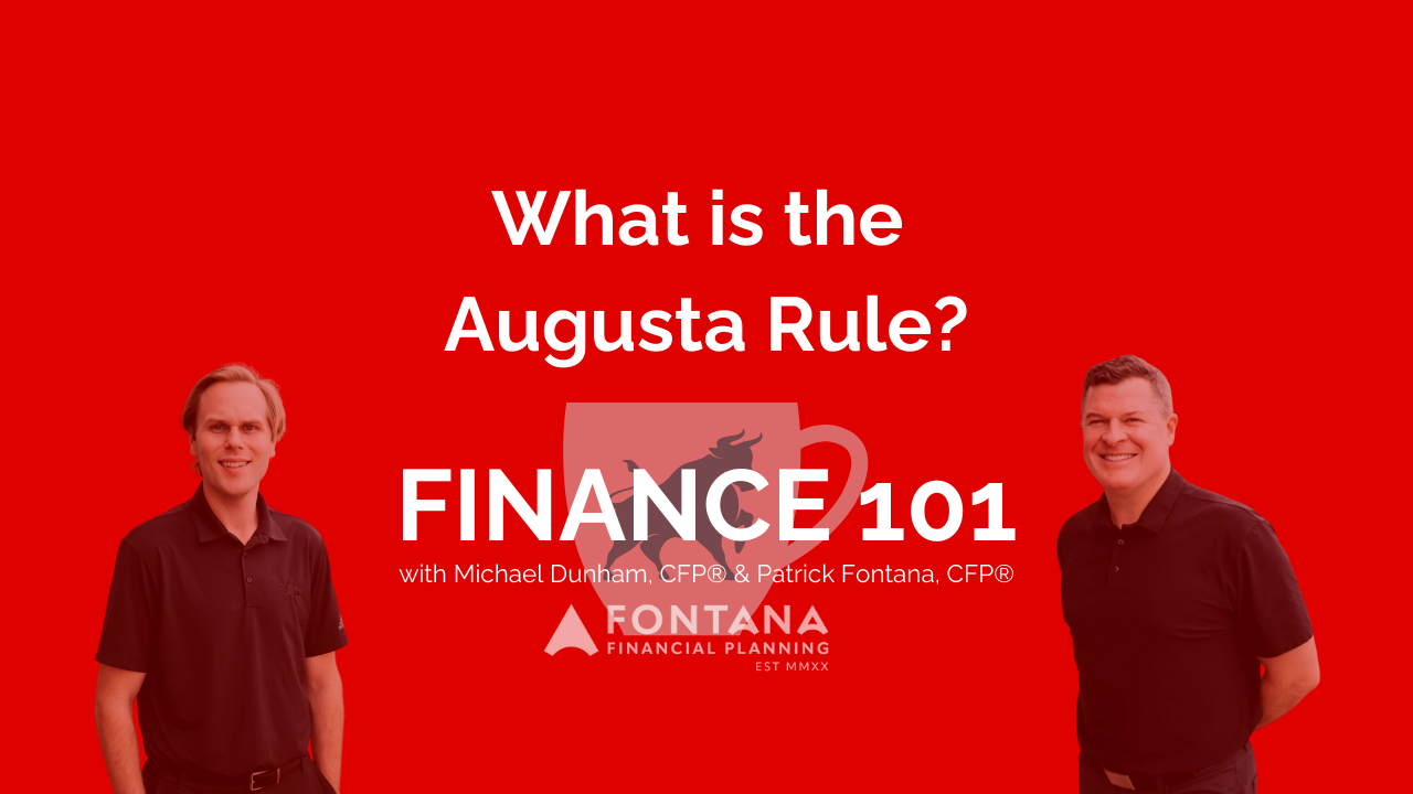 What is the Augusta Rule?